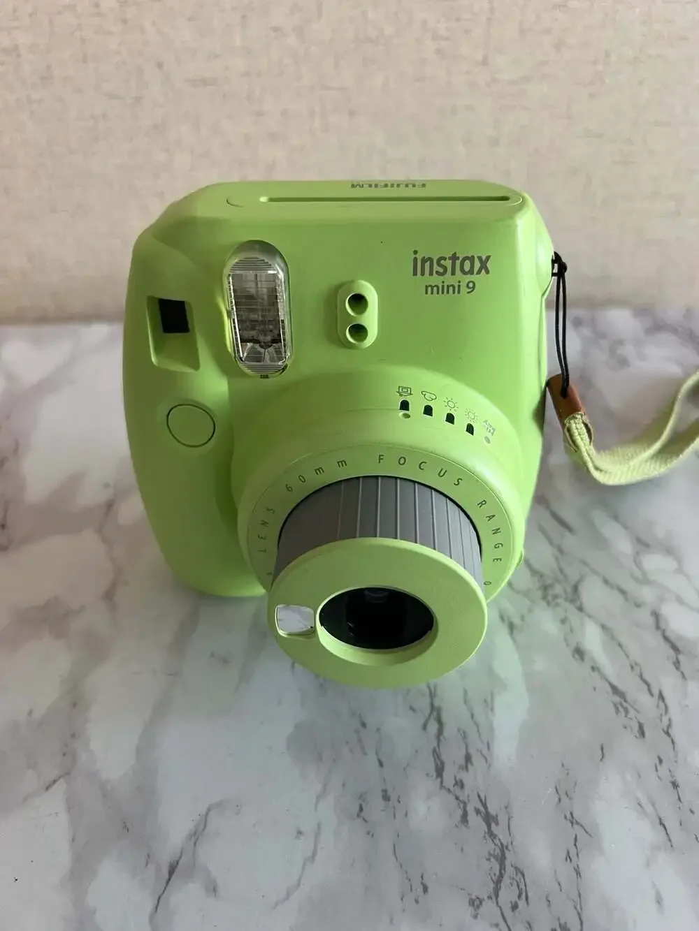 Fujifilm Instax Mini 9 Instant Film Camera in Lime Green